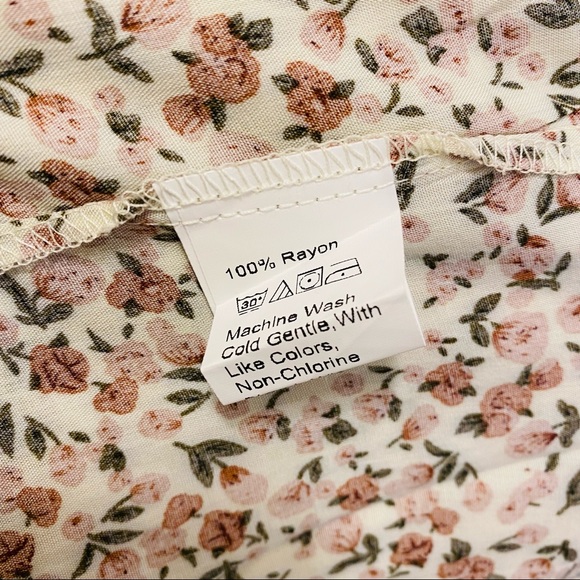 Floral Cami Dress w/ Wrap Belt - Picture 8 of 9